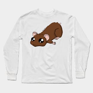A little Hammie - Chocolate Long Sleeve T-Shirt